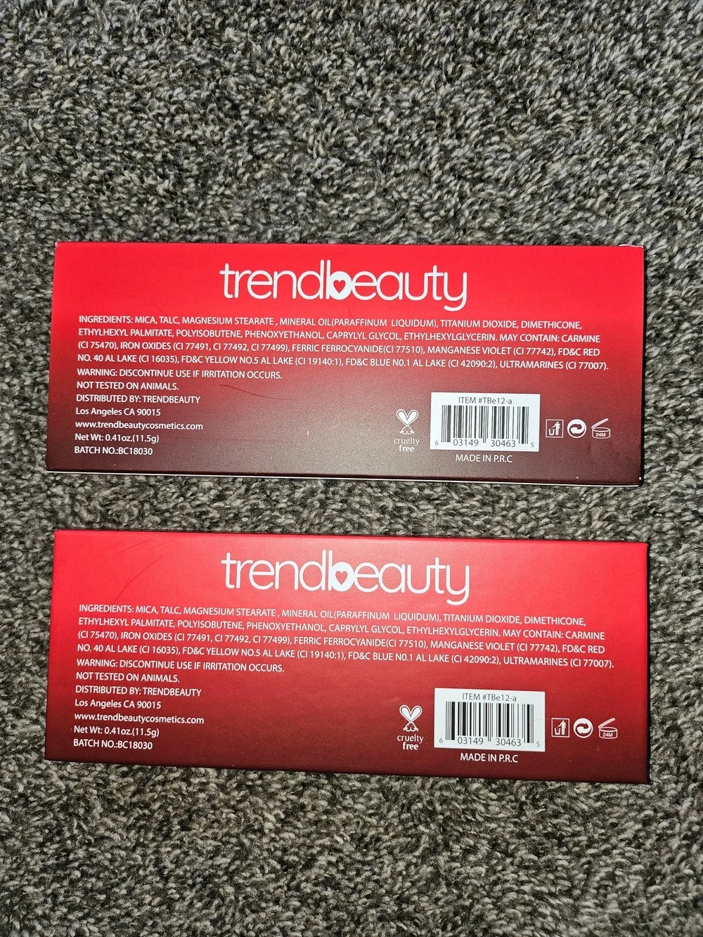 New Trendbeauty Eyeshadow Palette